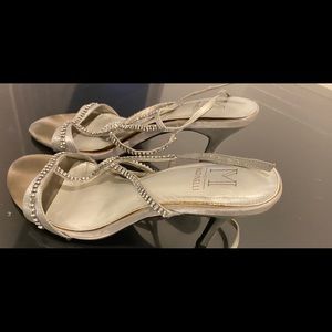 Size 8 Silver party shoes